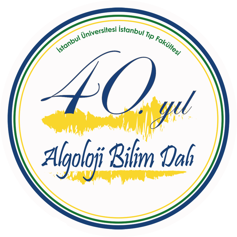 İTF Algoloji 40. Yıl Logosu